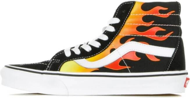 Vans Ua Sk8-Hi Reissue (Flame) (Flame)Black Black Tr Wht