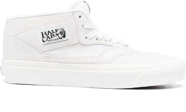 Vans Flame White Half Cab Sneakers White Unisex