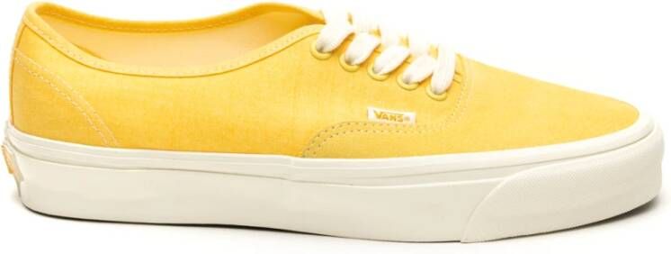 Vans Gele Sneakers Authentieke Heruitgave Zout Yellow Heren