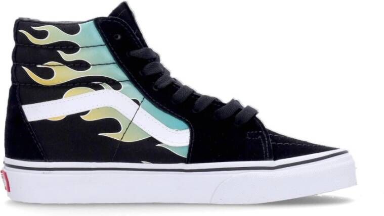 Vans Glow Flame Hoge Top Sneakers Black Heren