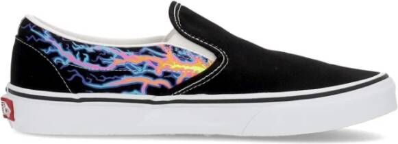 Vans Glow Flames Lage Slip-on Sneaker Black Heren