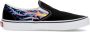 Vans Glow Flames Lage Slip-on Sneaker Black Heren - Thumbnail 1