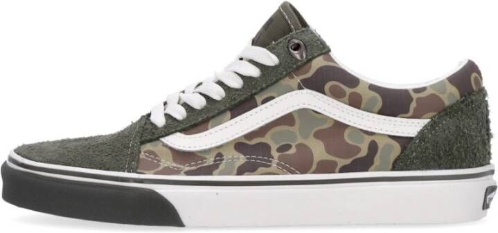 Vans Grape Leaf Lage Sneaker met Vlammen Multicolor Heren