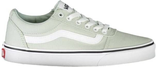 Vans Groene Polyester Sneaker met Veters Green Dames