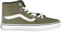 Vans Groene hoge sneakers met contrastdetails Green Heren - Thumbnail 4