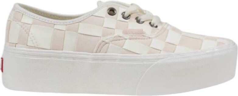 Vans Herfst Winter Dames Stoffen Schoenencollectie Pink Dames