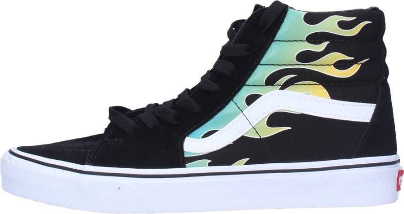 Vans Hoge Sneaker in Suède en Canvas Multicolor Heren