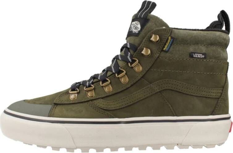 Vans Hoge Sneakers voor Mannen Green Heren