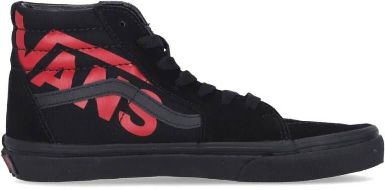 Vans Hoge Top Sk8-hi Logo Schoenen Zwart rood Black Heren