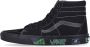 Vans Hoge Top Skate Schoen Zwart Black Heren - Thumbnail 1