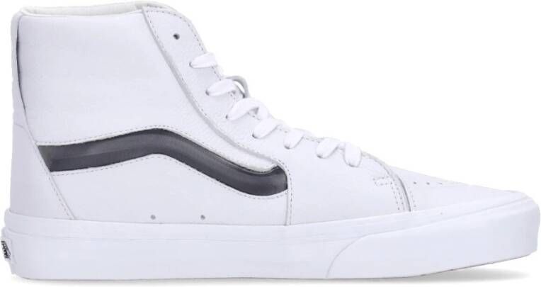 Vans Hoge Top Sneaker Wit Lenticulaire Strepen White Heren