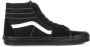 Vans Hoge Top Suède Canvas Sneaker Zwart Black Heren - Thumbnail 1