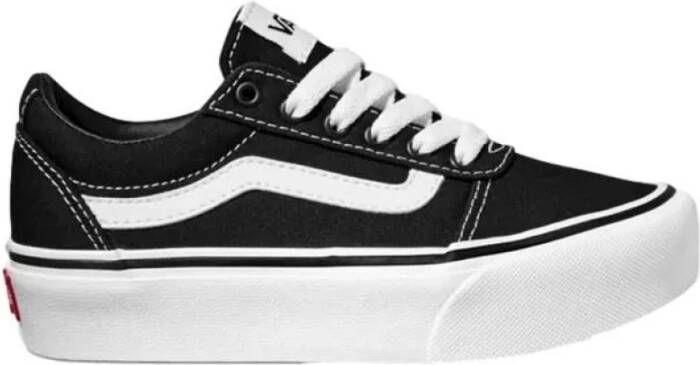 Vans Kinderen Ward Platform Sneakers Black Dames