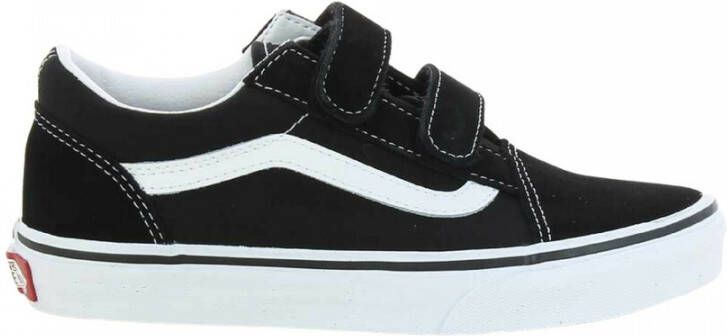 Vans Kinderschoenen Wit OLD Skool V Zwart Heren