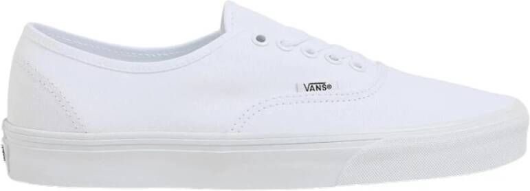 Vans Klassieke Lage Top Canvas Sneakers White Heren