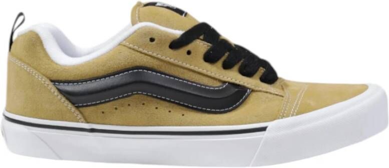 Vans Klassieke Leren Herenschoenen Herfst Winter Brown Heren