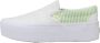 Vans Klassieke Slip-On Sneakers voor Vrouwen White Dames - Thumbnail 1