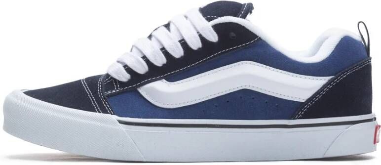 Vans Casual Blauw Suède Lage Sneakers Multicolor