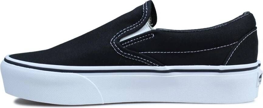 Vans Old skool Platform Vn00018Eblk Zwart Wit-39 Zwart Dames