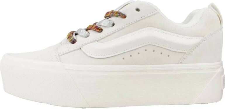 Vans KNU Stack Sneakers voor modebewuste vrouwen White Dames