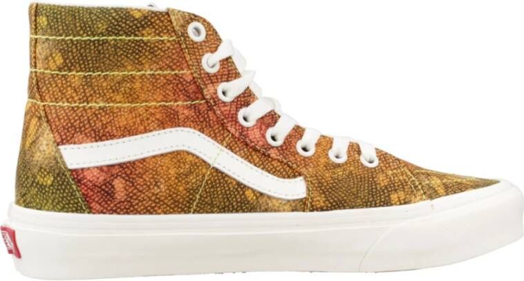 Vans Kobra High Top Sneakers Orange Dames