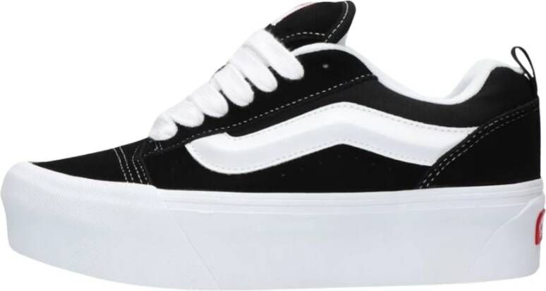 Vans Knu Skool Stack Dames Black- Dames Black