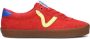 Vans Lage Sport Sneakers Rood Blauw Geel Red Dames - Thumbnail 1