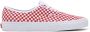 Vans Lage-Top Authentieke Skateboard Sneakers Red - Thumbnail 1