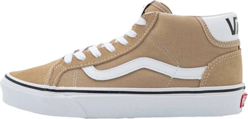 Vans Mid Skool 37 Sneakers Beige Heren