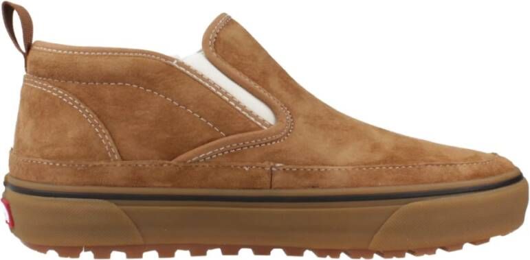 Vans Mid Slip-On Loafers Brown Heren