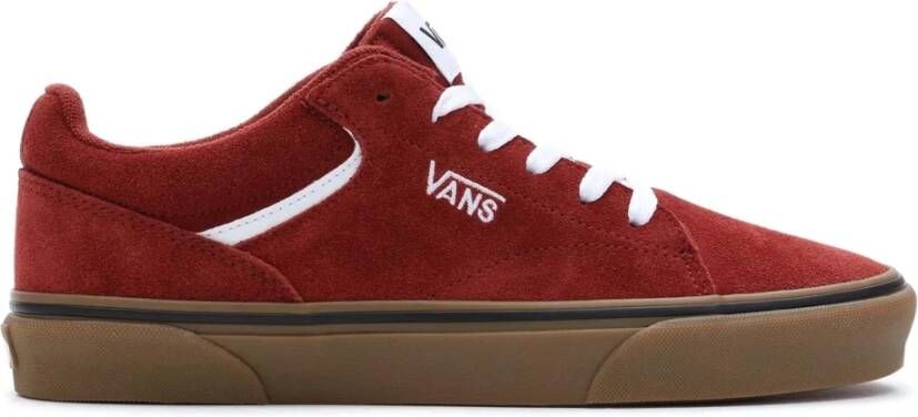 Vans MN Seldan Sneakers Red Heren