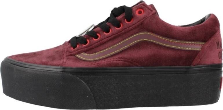 Vans Old Skool Stackform Sneakers Red Dames