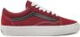 Vans Oude Skool Sneakers Red Heren - Thumbnail 1