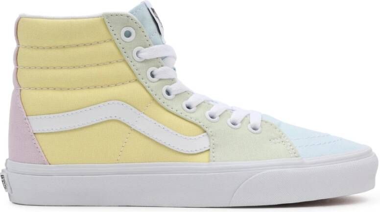 Vans Pastelkleurige hoge sneakers Yellow Dames