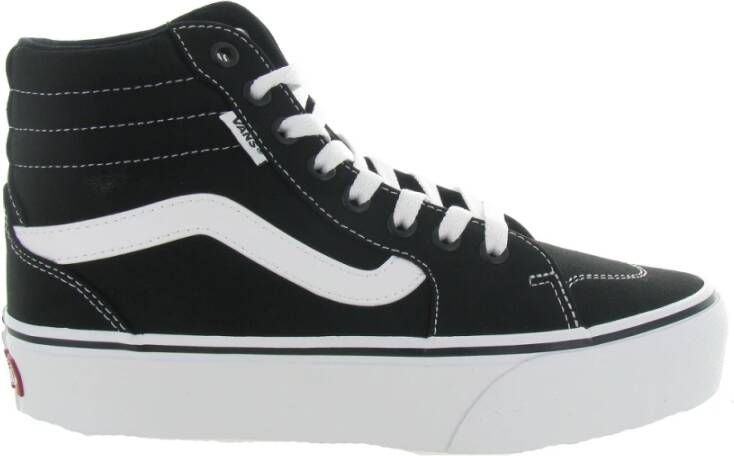 Vans Platform Dames Hi-Top Schoenen Black Dames