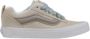 Vans Beige Leren Sneakers met Rubberen Zool Beige Dames - Thumbnail 5