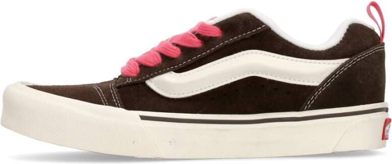 Vans Retro Lage Schoen Bruin Wit Jaren 90 Stijl Multicolor Dames