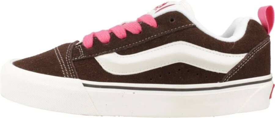 Vans Knu Skool Sneakers retro color brown true white maat: 36.5 beschikbare maaten:36.5 37 38.5 39 40 36 41