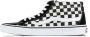 Vans Ruitpatroon Hoge Top Skate Schoenen Black Heren - Thumbnail 1