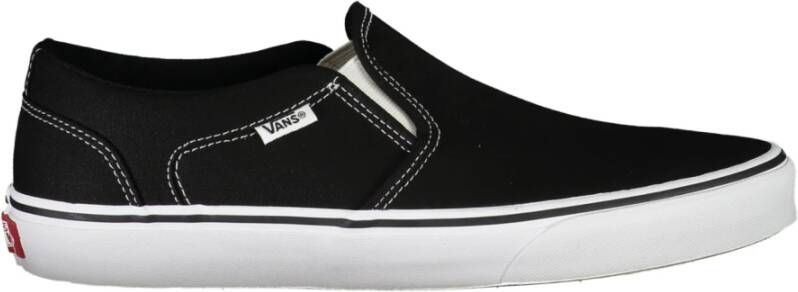 Vans Sportieve Zwarte Sneaker met Contrastzool Black Heren