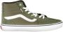 Vans Groene hoge sneakers met contrastdetails Green Heren - Thumbnail 4