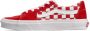 Vans Sk8-Low Heren Schoenen Red Leer Textil 5 Foot Locker - Thumbnail 2