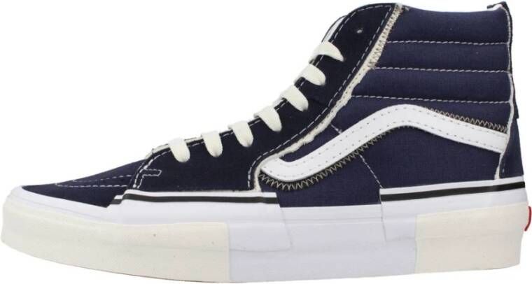 Vans Sk8-Hi Reconstruct Sneakers Blue Heren