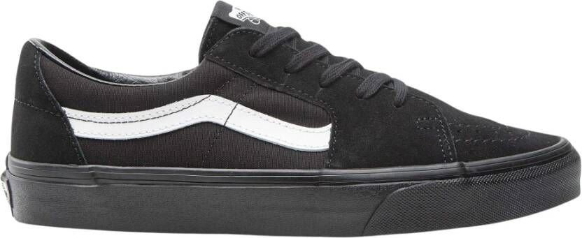 Vans Sk8-low Contrast Sneaker Zwart Wit Black Heren