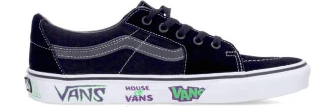 Vans Sk8-low Zwart Wit Sneaker Black Heren