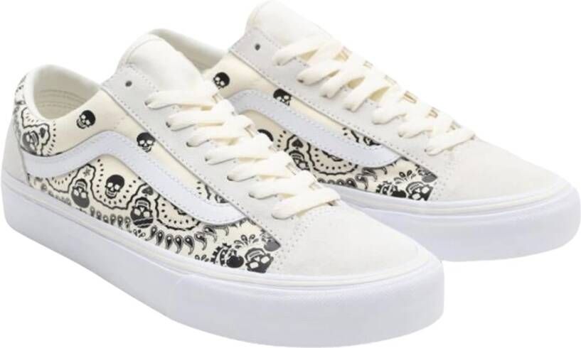 Vans Skull Bandanna Style 36 Beperkte Oplage White Dames