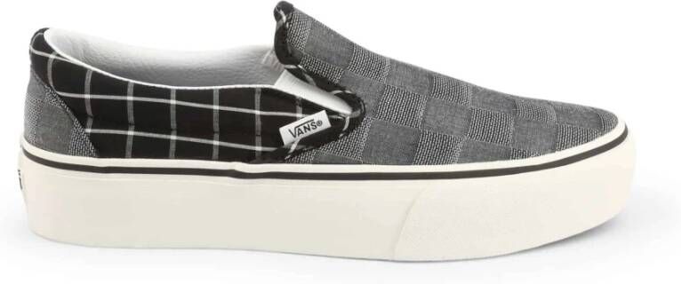 Vans Slip-on Elastische Sneakers Gray Heren