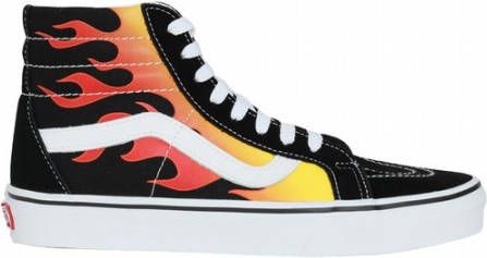 Vans Ua Sk8-Hi Reissue (Flame) (Flame)Black Black Tr Wht