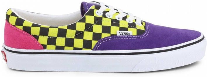 Vans Stoffen en Suède Sneakers met Rubberen Zool Yellow Dames