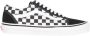 Vans Sneakers met ruitpatroon en leren details Black Heren - Thumbnail 1